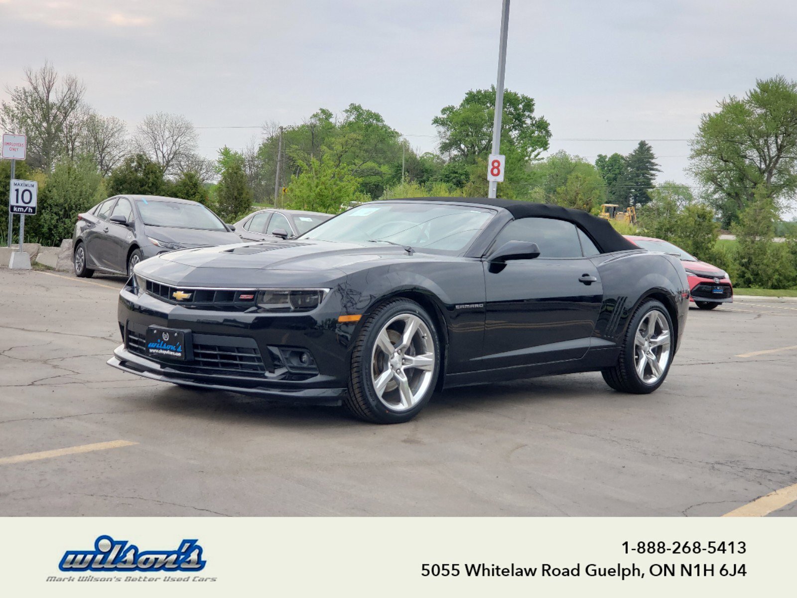 2015 Chevrolet Camaro SS Convertible, V8, RS, Leather, Nav, Head-Up Disp