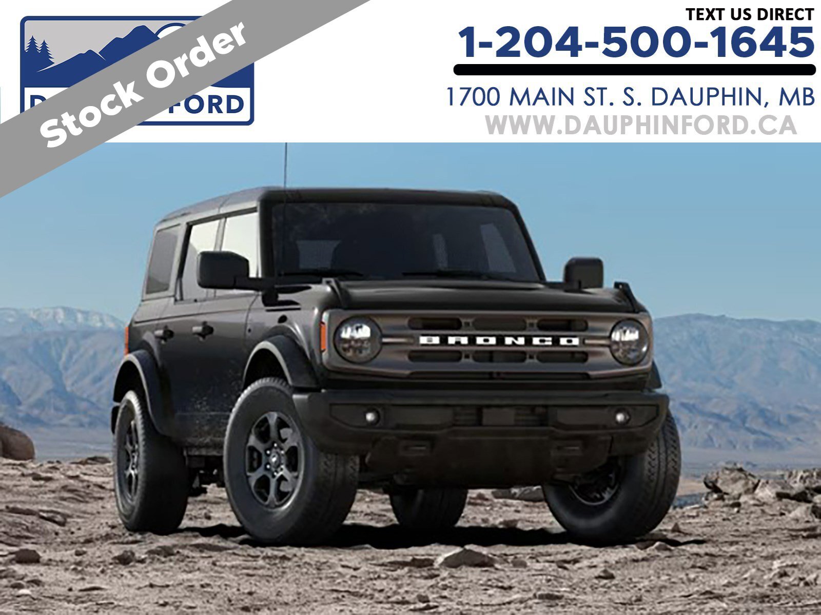 2024 Ford Bronco Big Bend Hard Top/Heated Seats/Remote Start