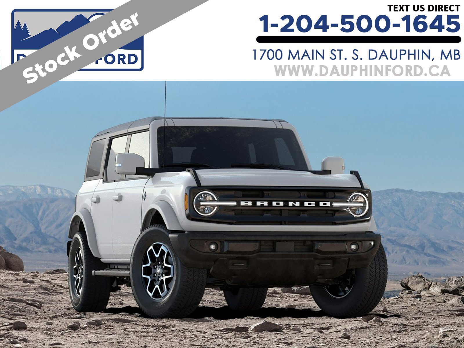 2024 Ford Bronco Outer Banks Hard Top/Heated Seats+Steering Wheel