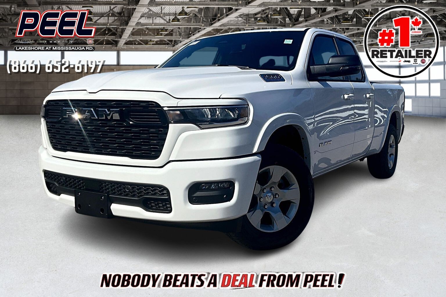 2025 Ram 1500 Big Horn 4x4 Quad Cab 6'4  Box