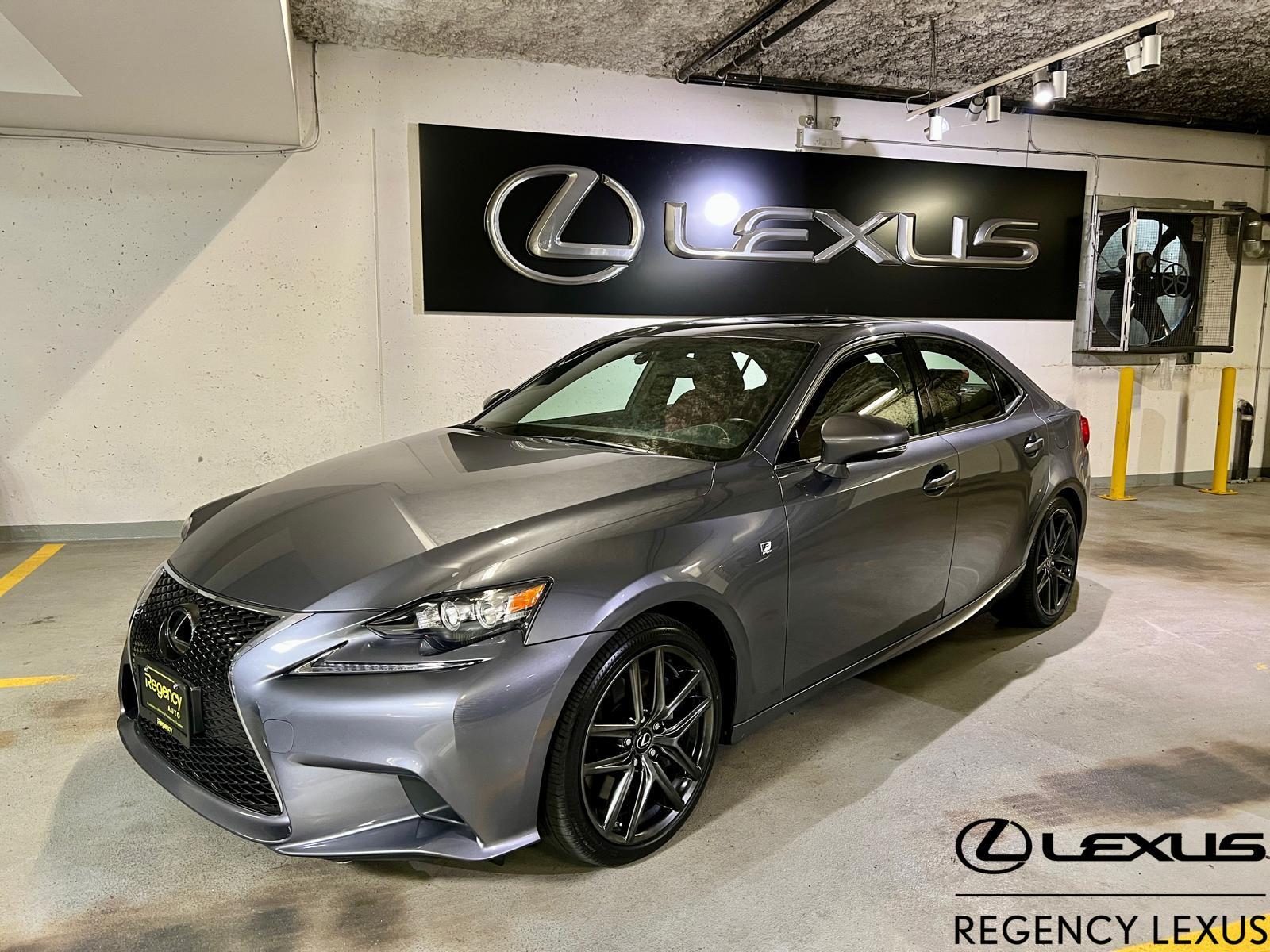 2016 Lexus IS 350 ONLY 56KMS AWD F-SPORT #3 LOADED NAV PRE-COLLISION