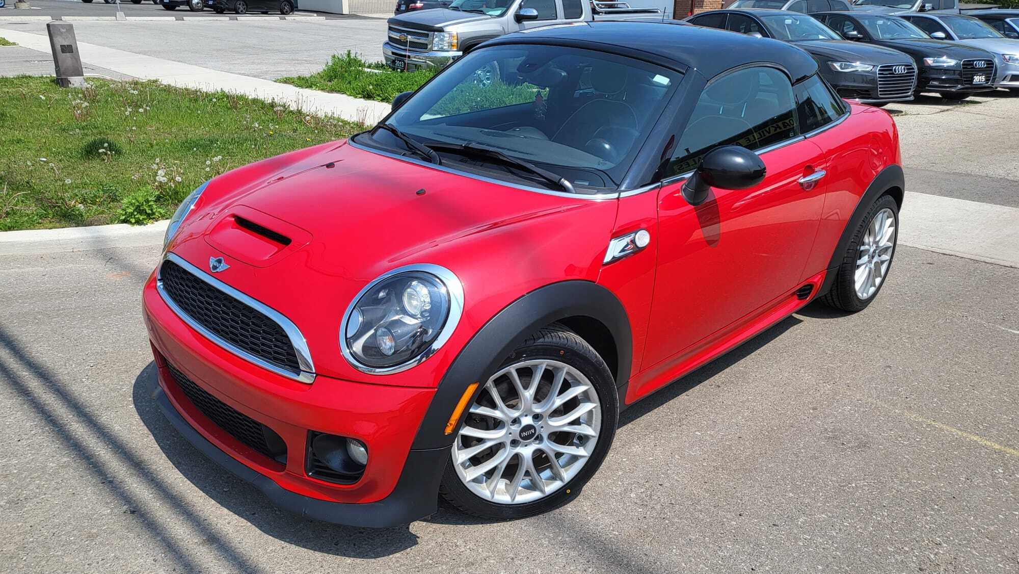 2013 MINI Cooper Coupe 2dr COUPE S LEATHER  JCW CLEAN CARFAX CERTIFIED