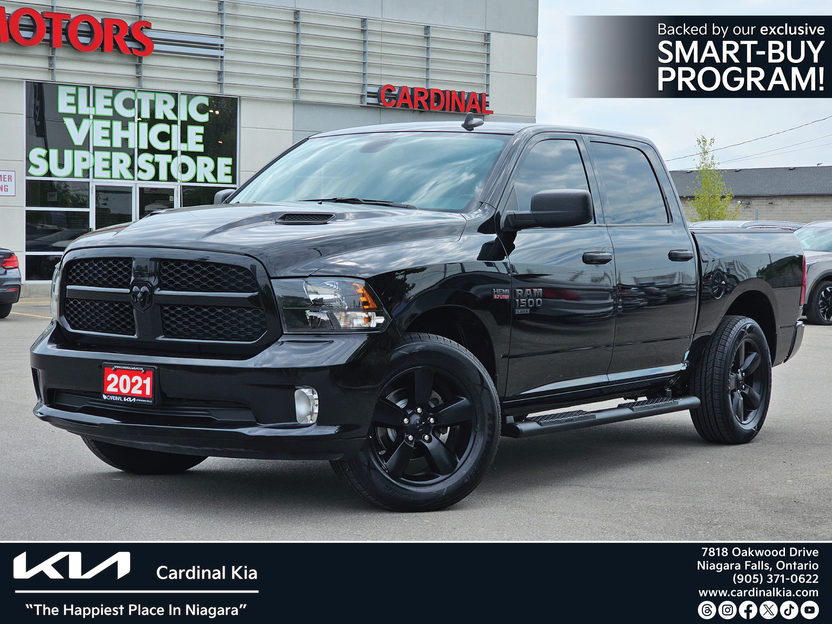 2021 Ram 1500 Classic Express, 4X4, Night Edition, Heated Seats and Stee