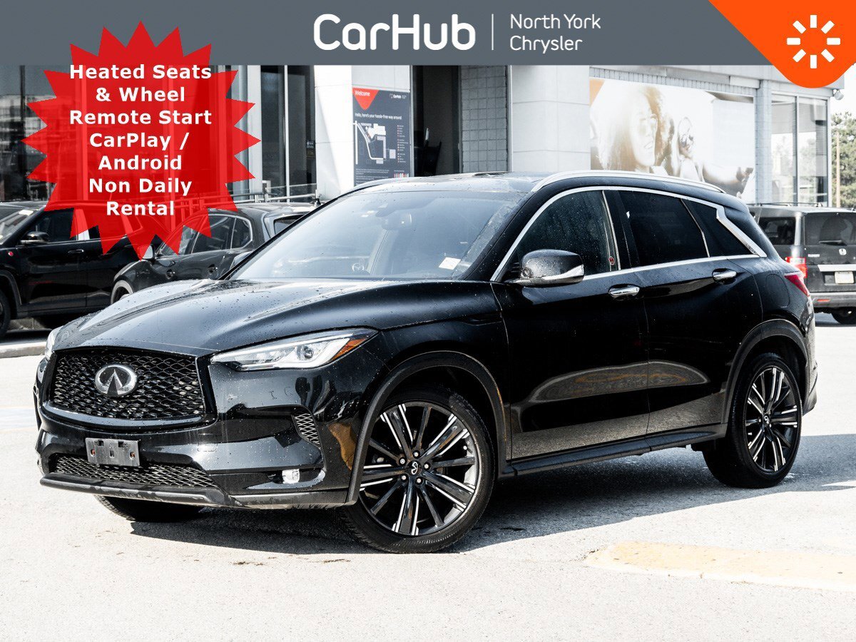 2022 Infiniti QX50 LUXE I-LINE AWD Pano Roof Driver Assists CarPlay /