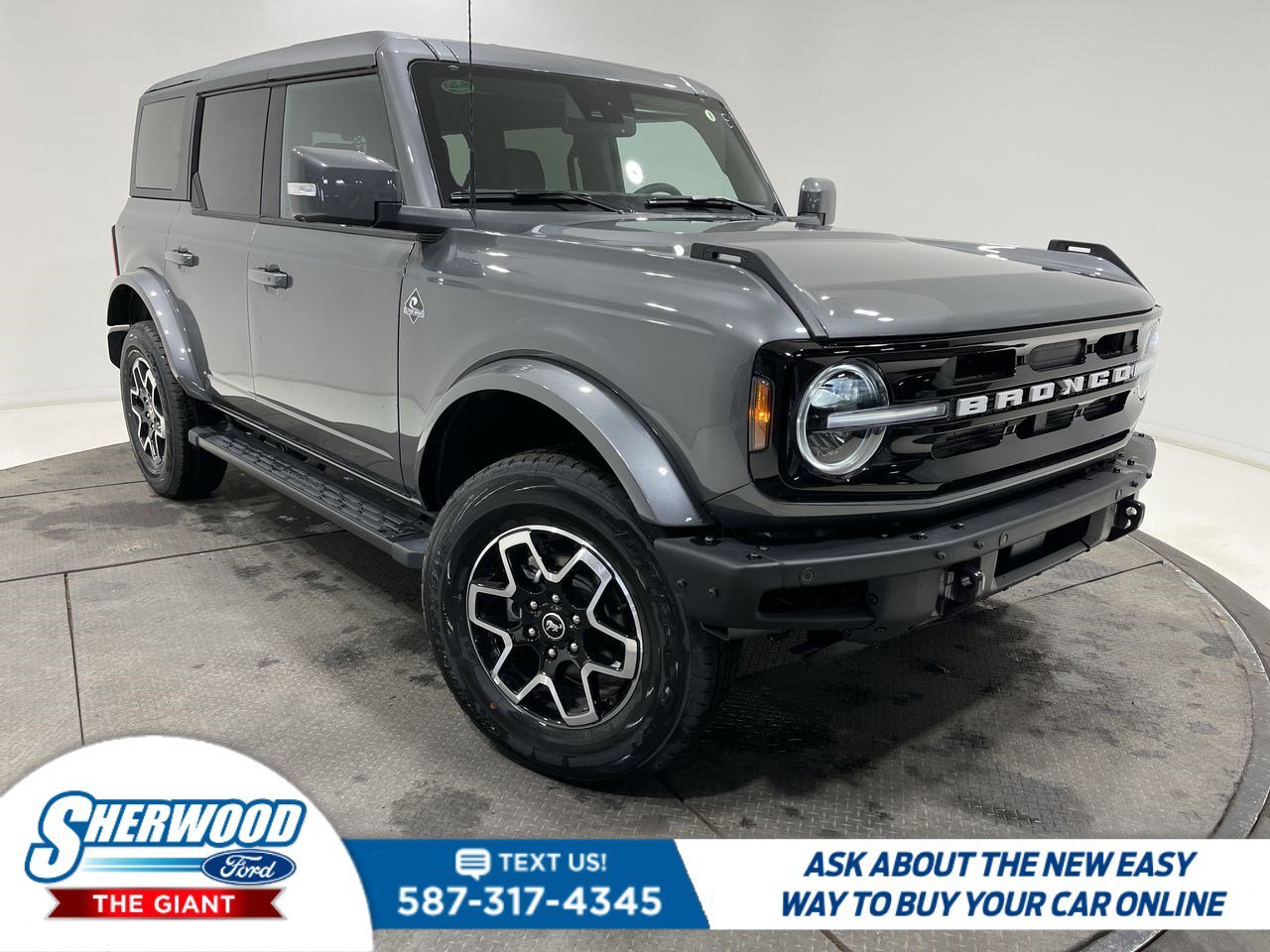 2024 Ford Bronco Outer Banks - 314A - HIGH/LUX PKG - HARD TOP