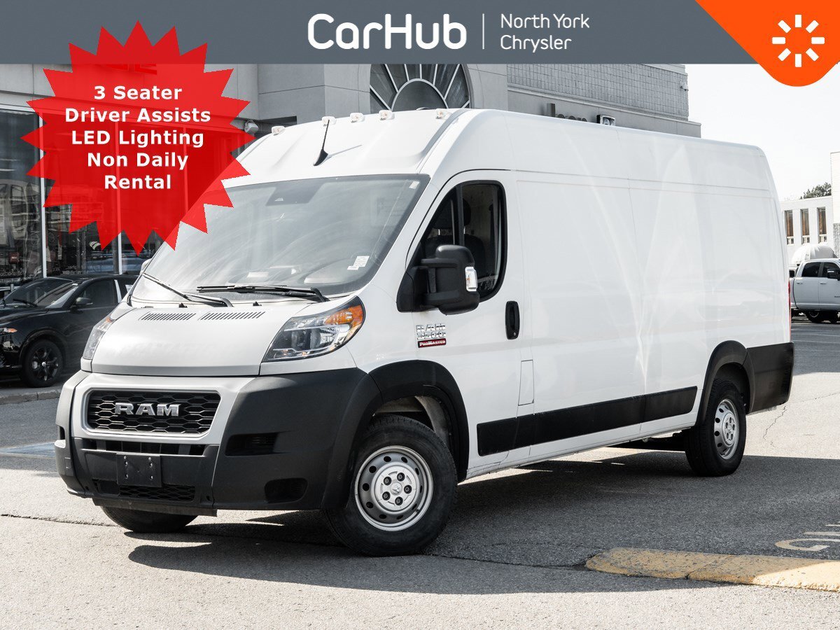 2022 Ram ProMaster Cargo Van 3500 High Roof Ext 159 WB 3 Seater Android Auto