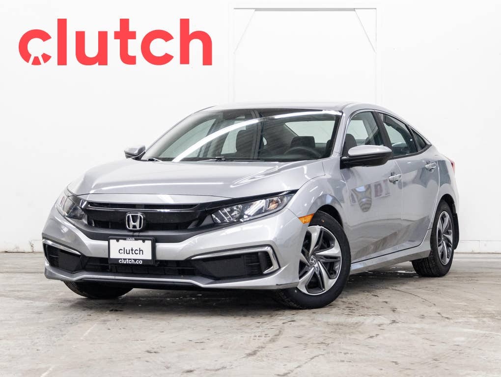 2019 Honda Civic Sedan LX w/ Apple CarPlay & Android Auto, Bluetooth, A/C