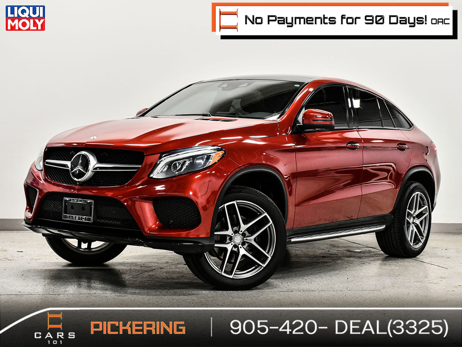 2016 Mercedes-Benz GLE COUPE|DISTRONIC PLUS|DIESEL|360 CAM|HTD&COOL SEATS