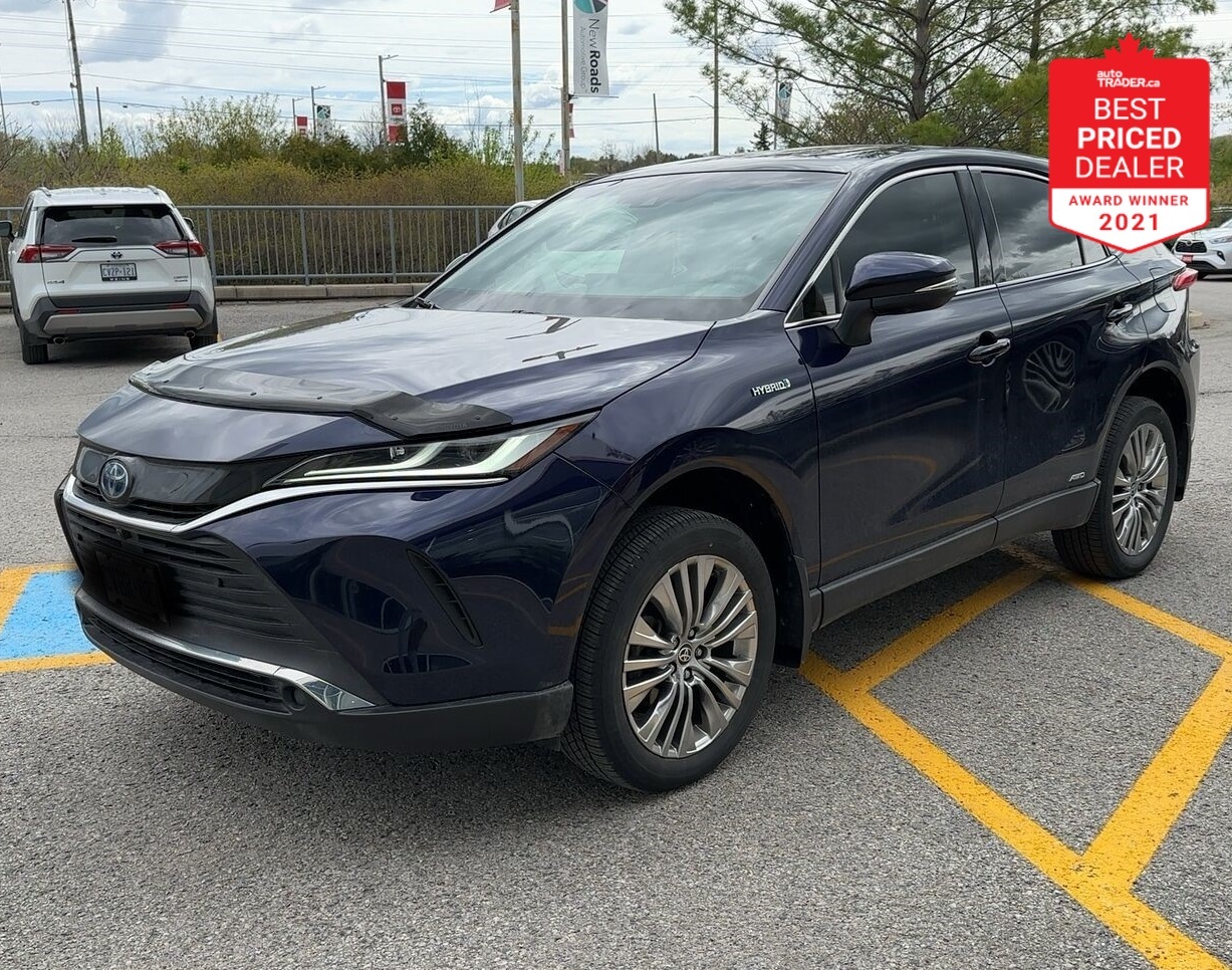 2021 Toyota Venza Limited, 50289 kms below avg, Leather, One Owner