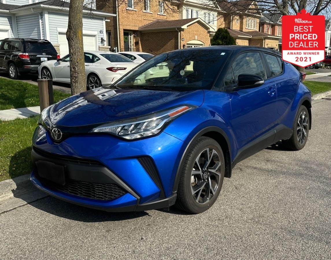 2021 Toyota C-HR XLE Premium, 29544 kms below avg, Leather, 1 Owner