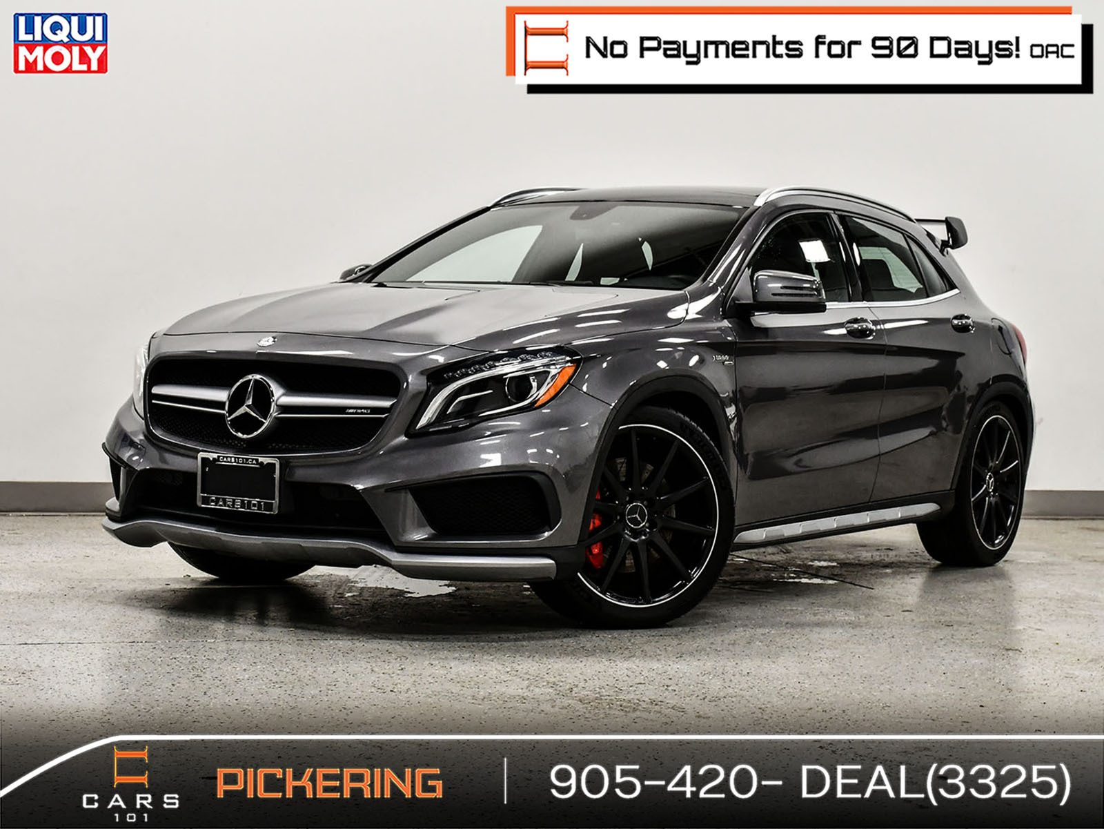 2015 Mercedes-Benz GLA-Class AMG+|COLLISION WARNING|SPOILER|CLEAN|LOW KM'S|