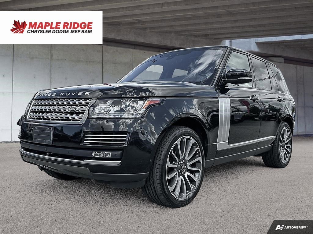 2017 Land Rover Range Rover SC Autobiography | 5.0L | 550HP | Fully-Loaded | B