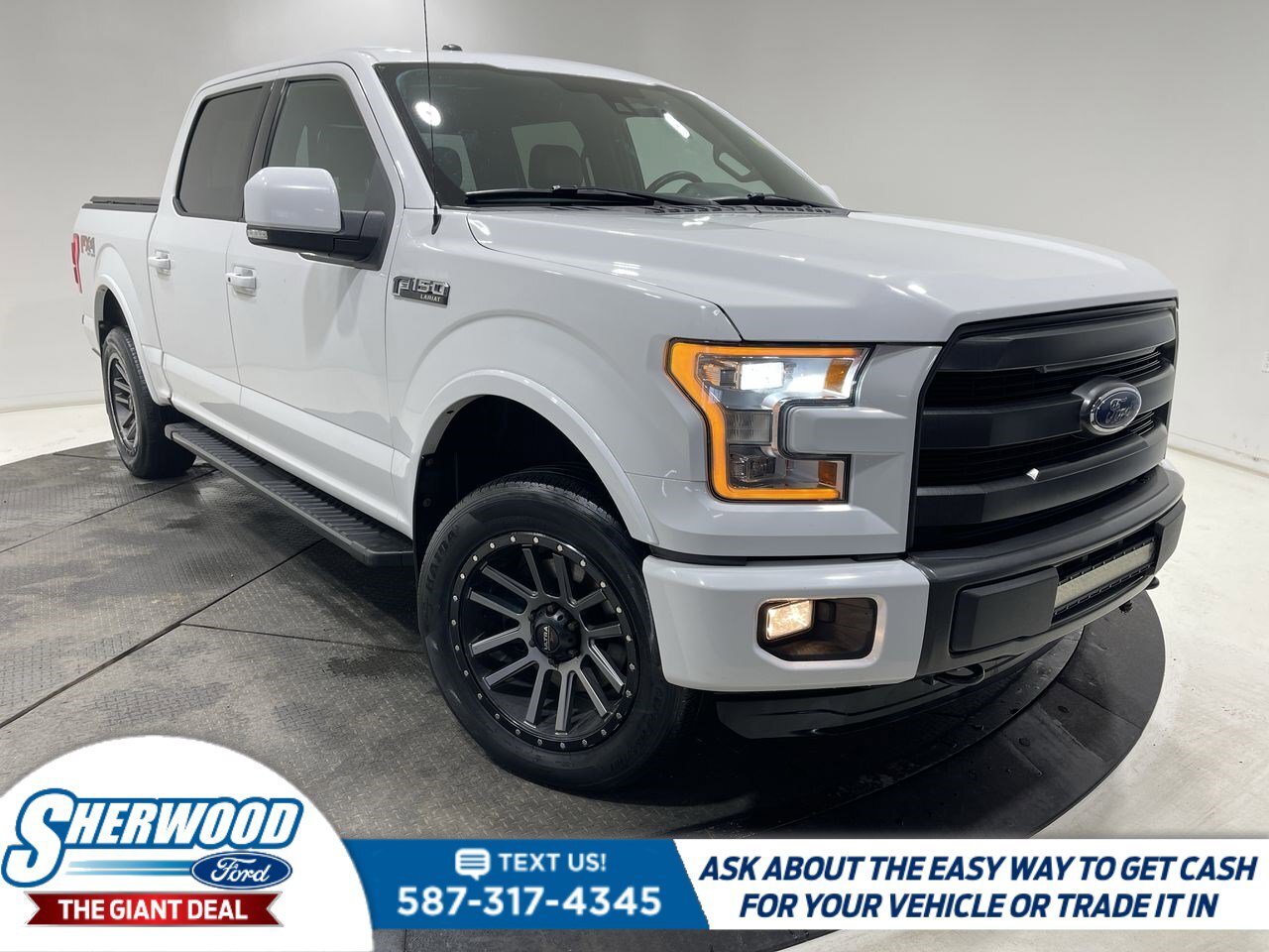 2015 Ford F-150 Lariat- $0 Down $229 Weekly- CLEAN CARFAX