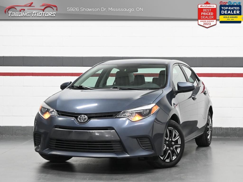 2015 Toyota Corolla LE  No Accident Bluetooth Heated Seats Keyless Ent