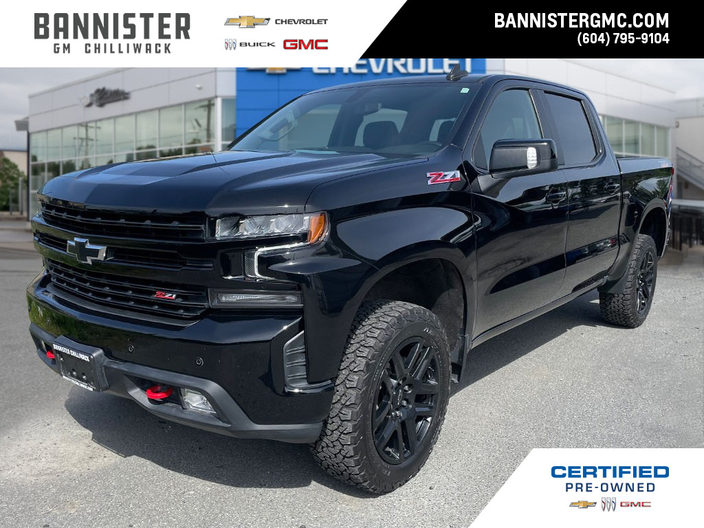 2021 Chevrolet Silverado 1500 LT Trail Boss CERTIFIED PRE-OWNED RATES AS LOW AS 
