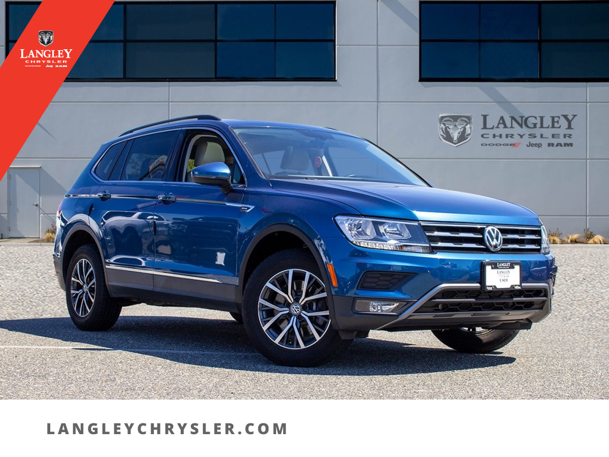 2018 Volkswagen Tiguan Comfortline Leather | Pano-Sunroof | Leather | Bac