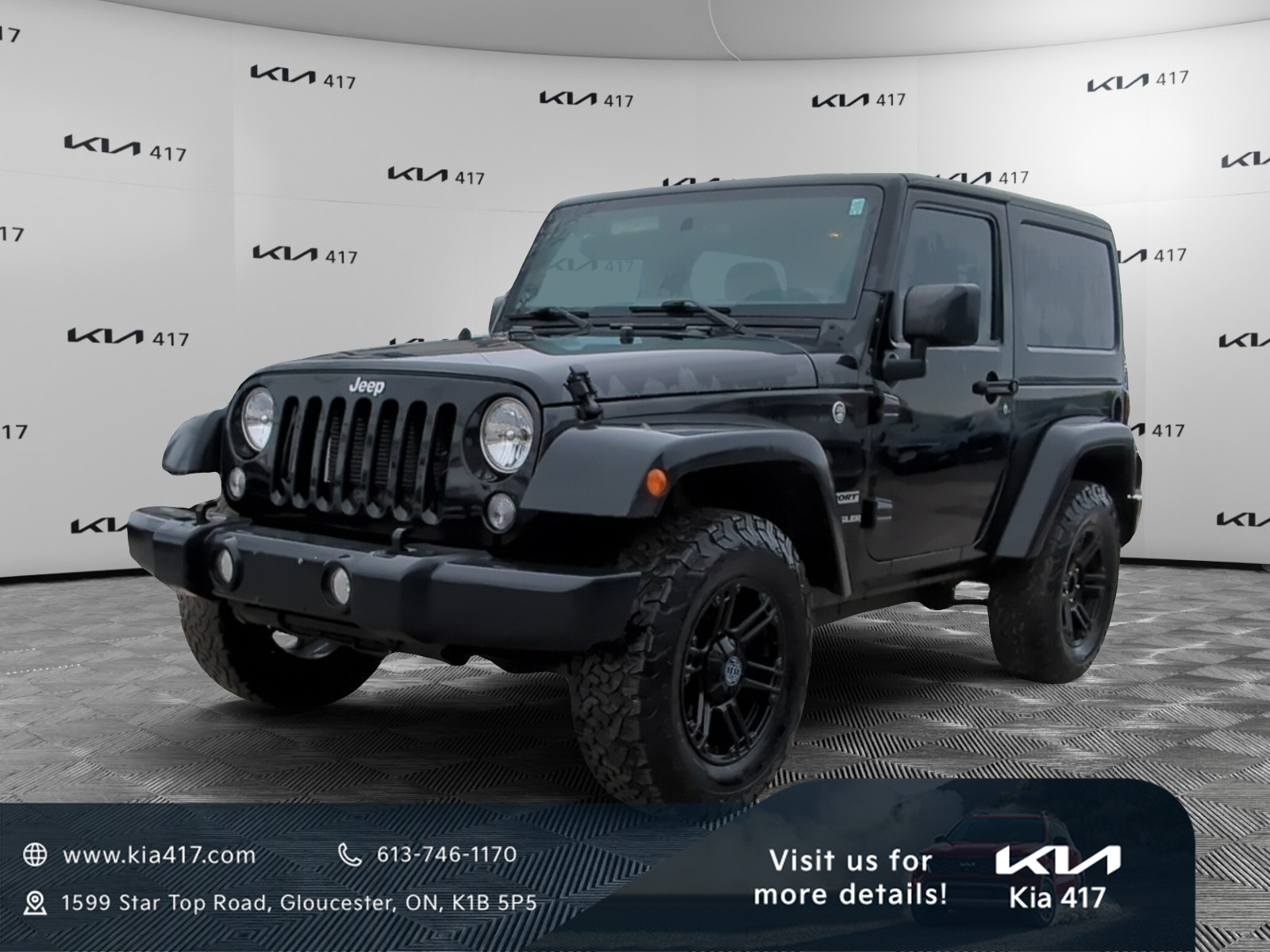 2016 Jeep Wrangler Sport IT'S A JEEP THING | AFTERMARKET WHEELS & K02