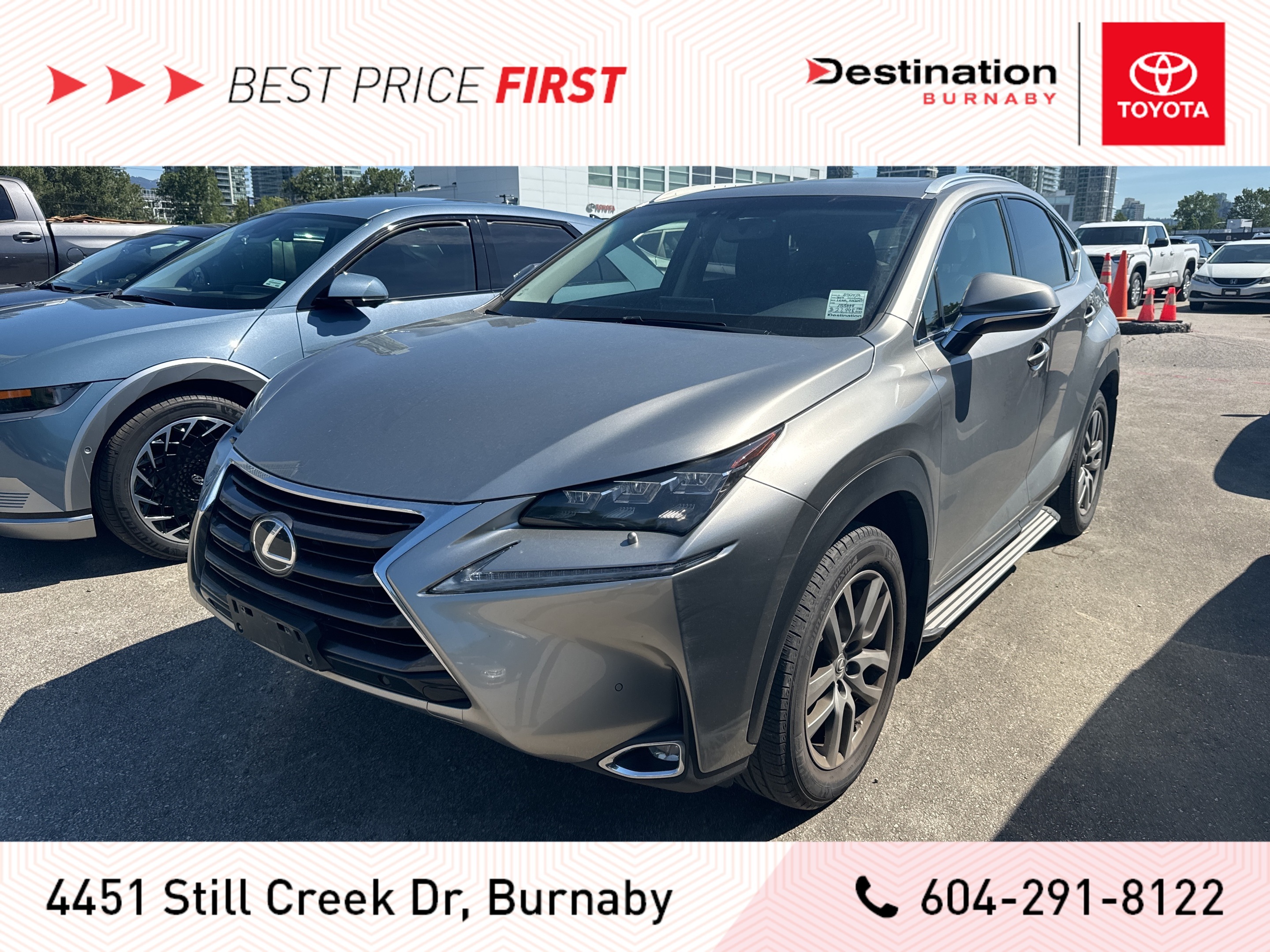 2017 Lexus NX 200t Local No Accidents! Clean History!
