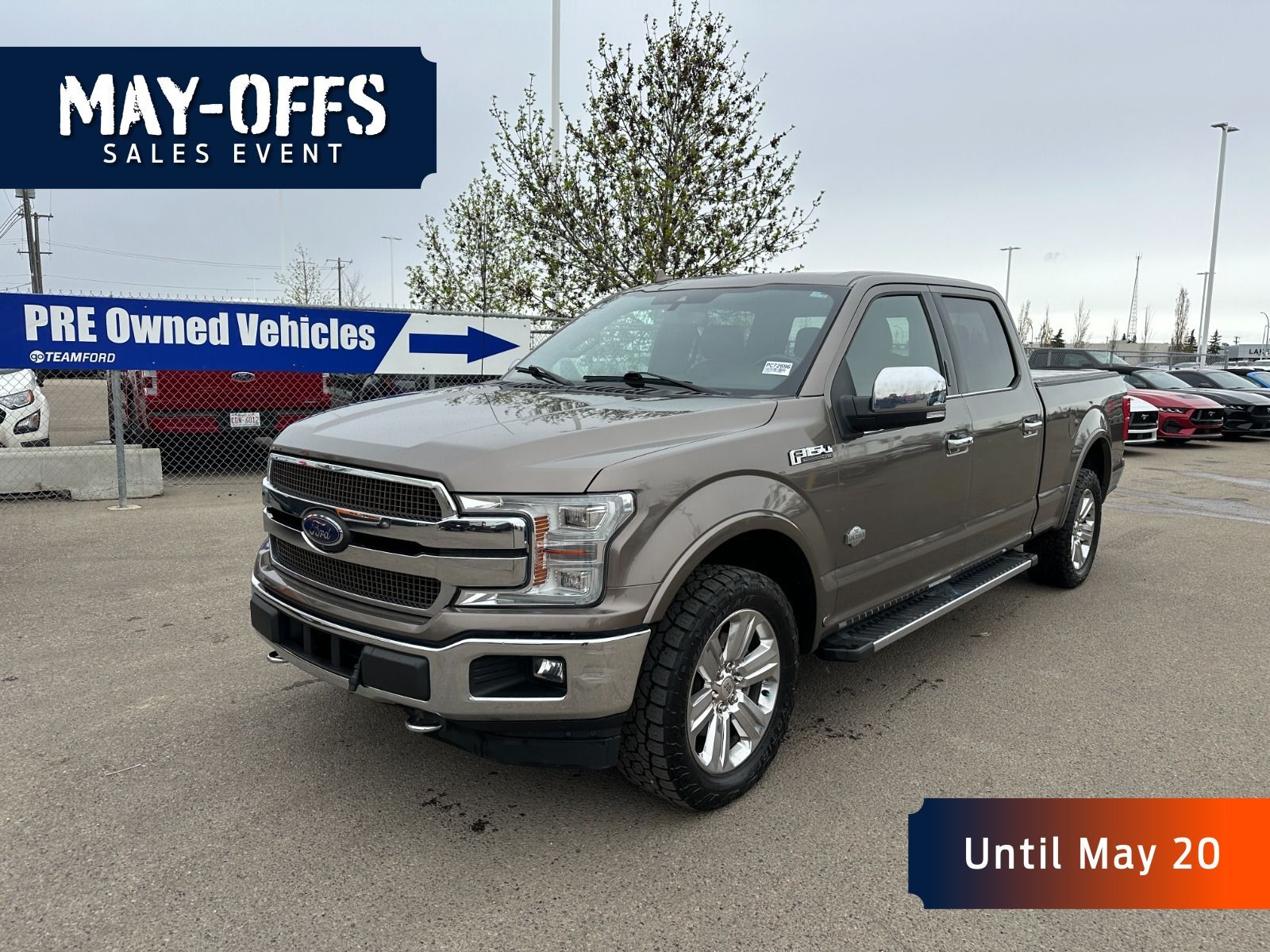 2019 Ford F-150 3.5L V6 ECOBOOST ENG, KING RANCH, TWIN MOONROOF, O