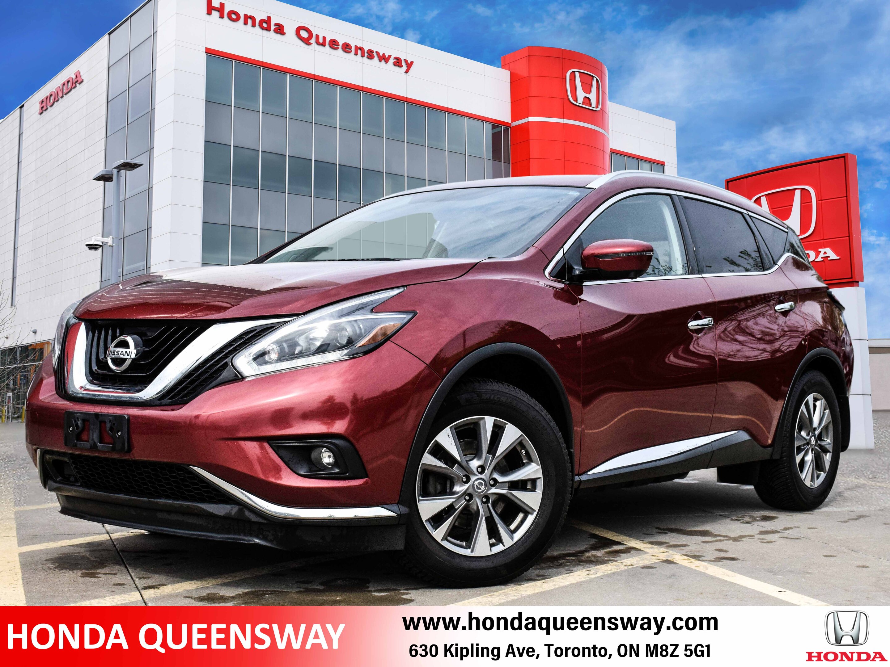 2018 Nissan Murano SL AWD/No Accident/Leather/Panorama/NAV/LED