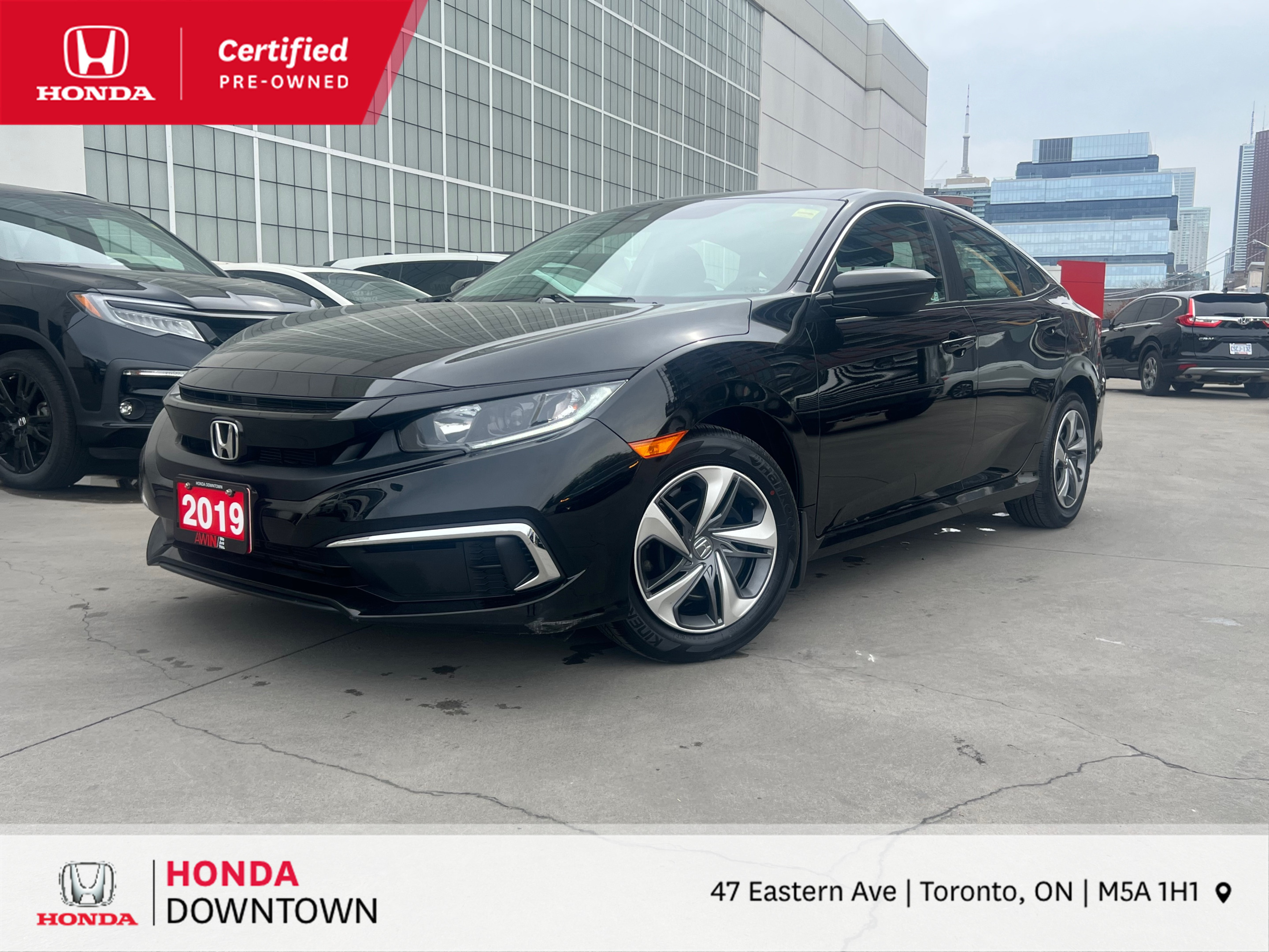2019 Honda Civic LX 7 Years/160k Honda Certified Warranty