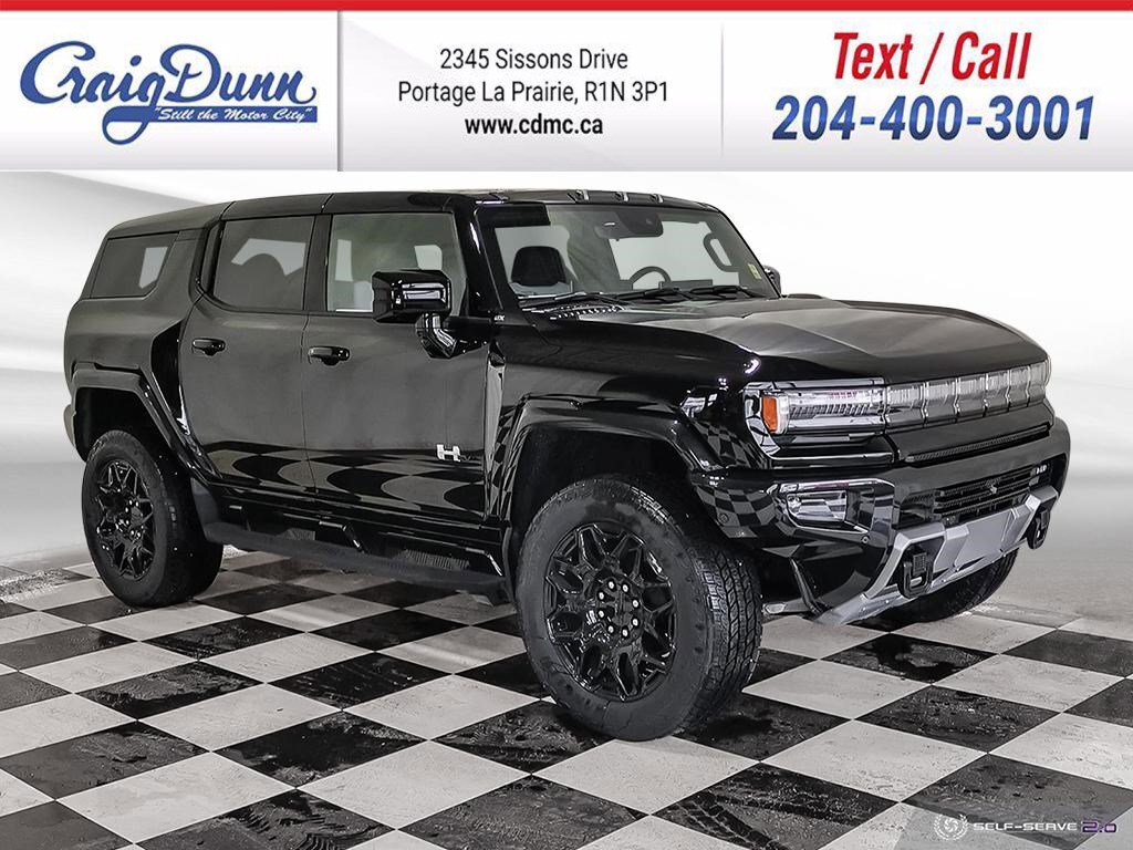 2024 GMC HUMMER EV SUV * 2X EV * VENTED & HEATED SEATS * HEATED 2ND ROW *