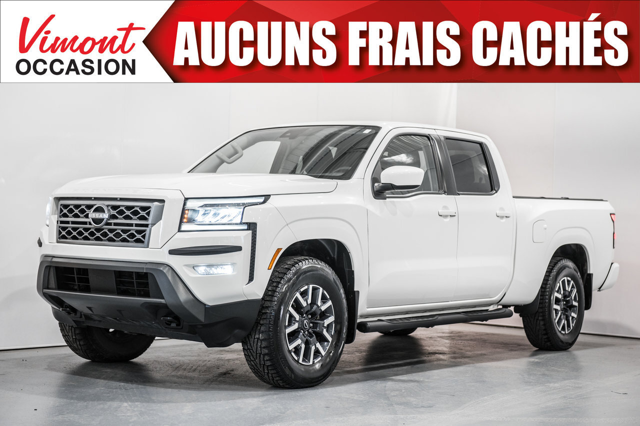 2022 Nissan Frontier 2022+4X4+SV+CREWCAB+APPLE CARPLAY+COUVRE-CAISSE+++