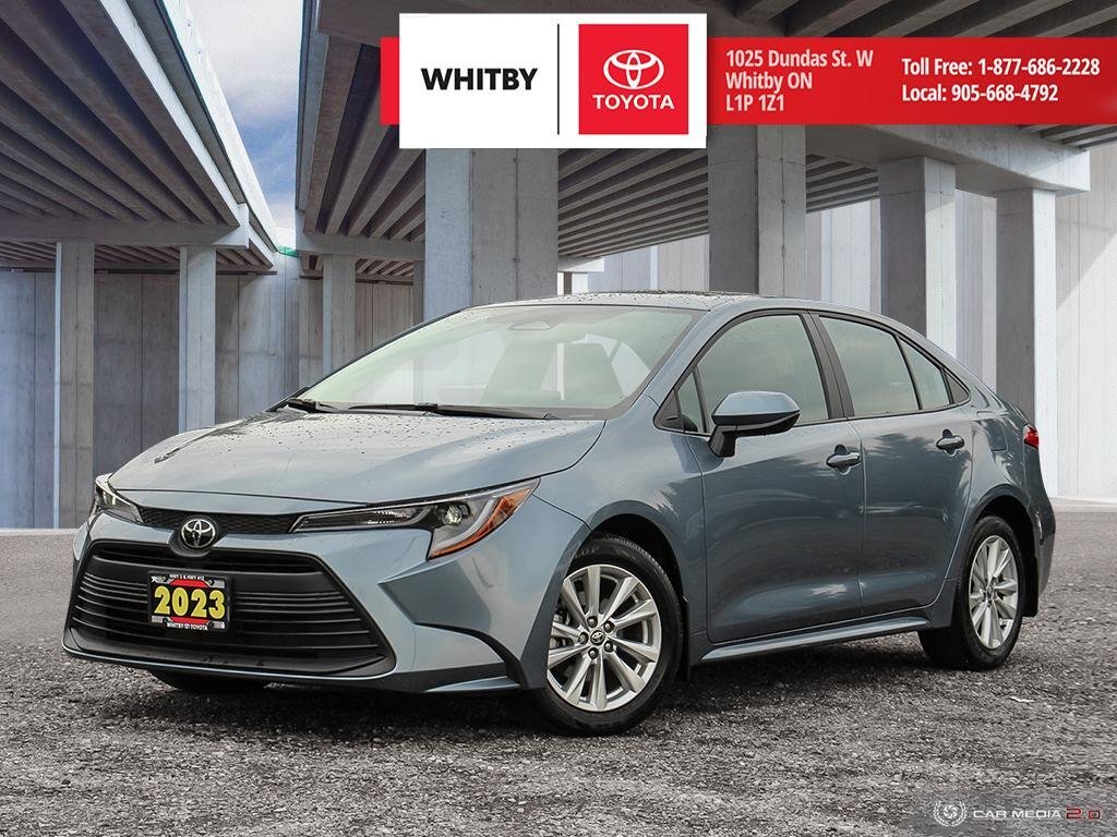 2023 Toyota Corolla LE FWD / ONE OWNER / ABS BRAKES / FRONT BUCKET SEA