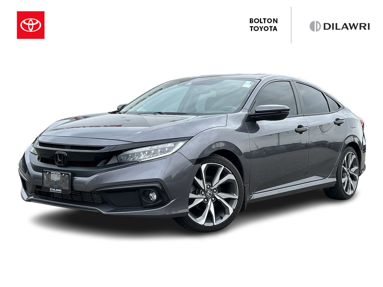 2019 Honda Civic Sedan Touring CVT PREMIUM LEATHER SEATS | SUNROOF 