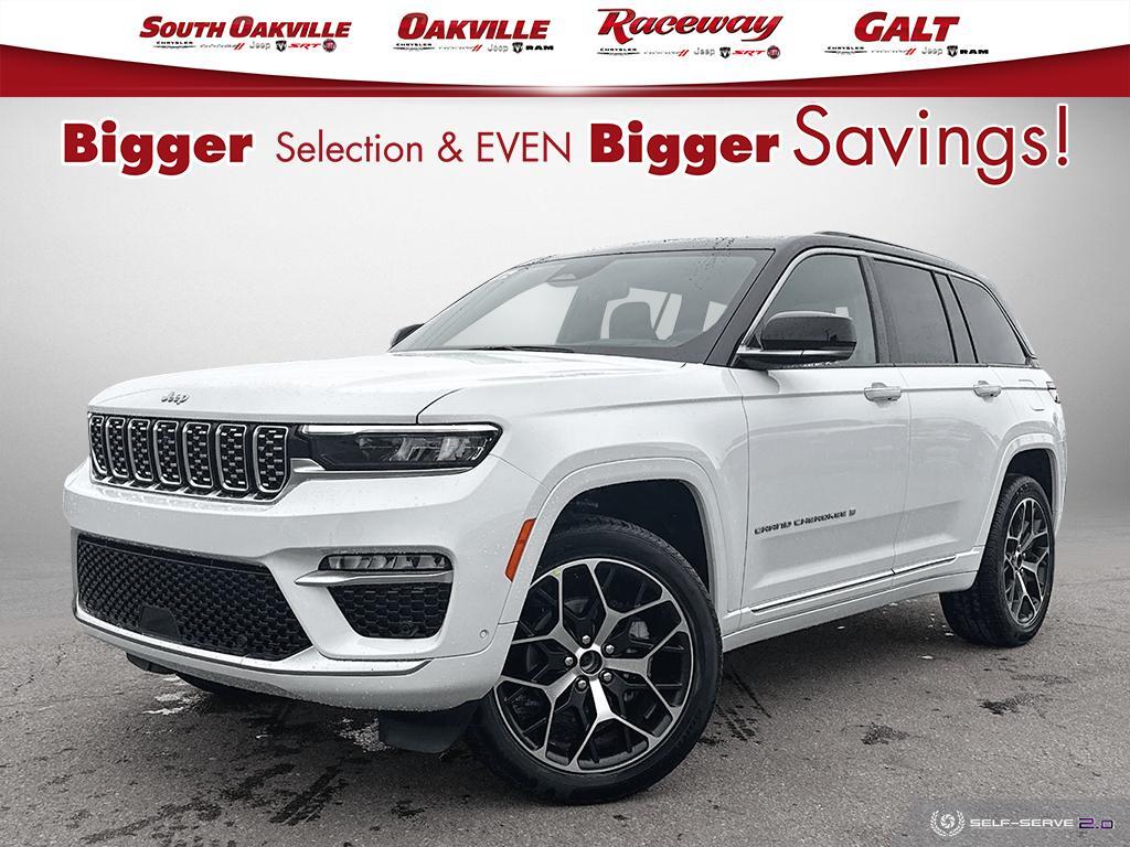 2024 Jeep Grand Cherokee SUMMIT RESERVE | V6 | WHITE | PALERMO LEATHER |