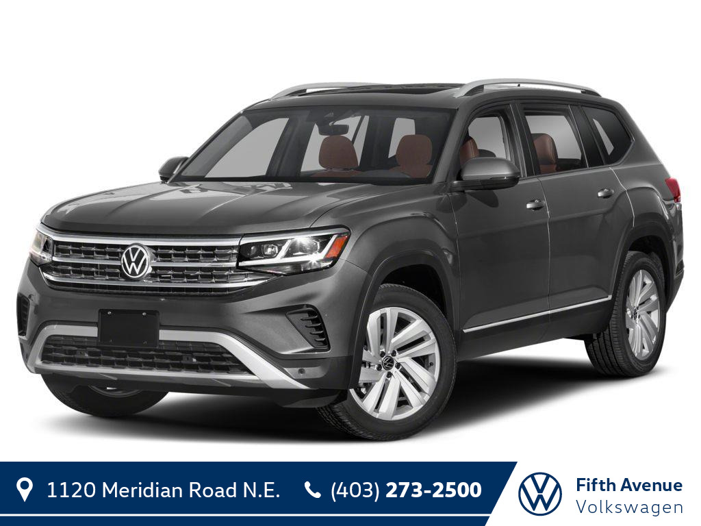 2021 Volkswagen Atlas Highline 4MOTION + Captain's Chairs + Winters