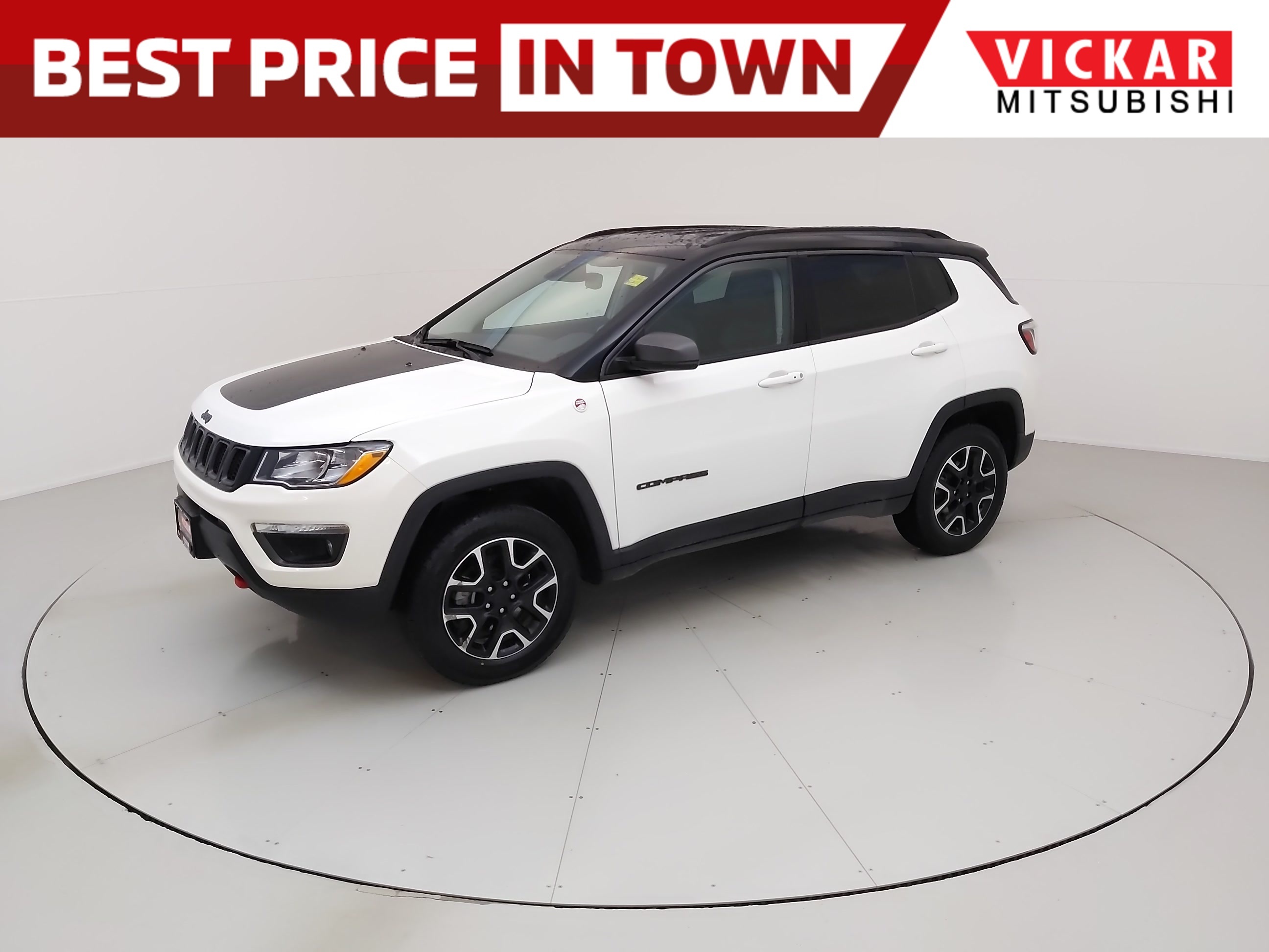 2021 Jeep Compass Trailhawk 4x4 SUNROOF, LEATHER, FULLY LOADED 
