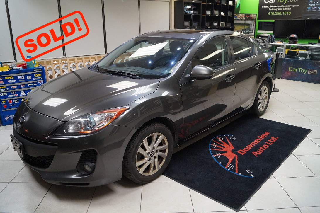 2012 Mazda Mazda3 SKY! AUTO! LEATHER! ROOF! ALLOYS!SAFETY AVAILABLE!