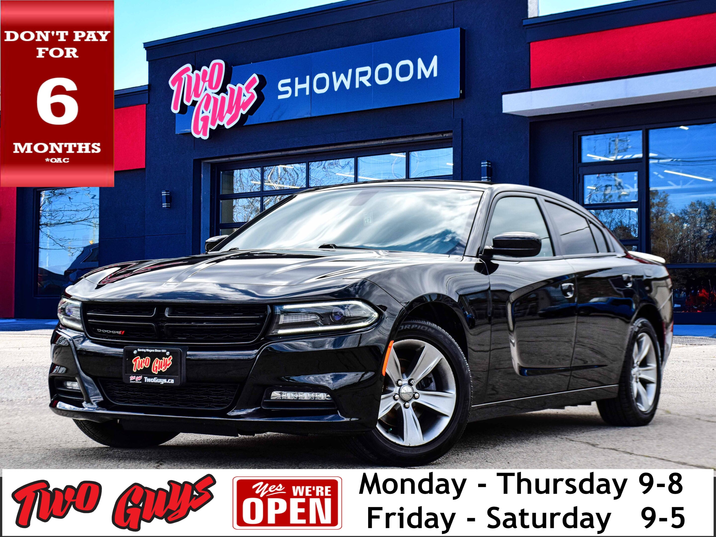 2015 Dodge Charger 4dr Sdn SXT RWD Remote Start Sunroof Nav
