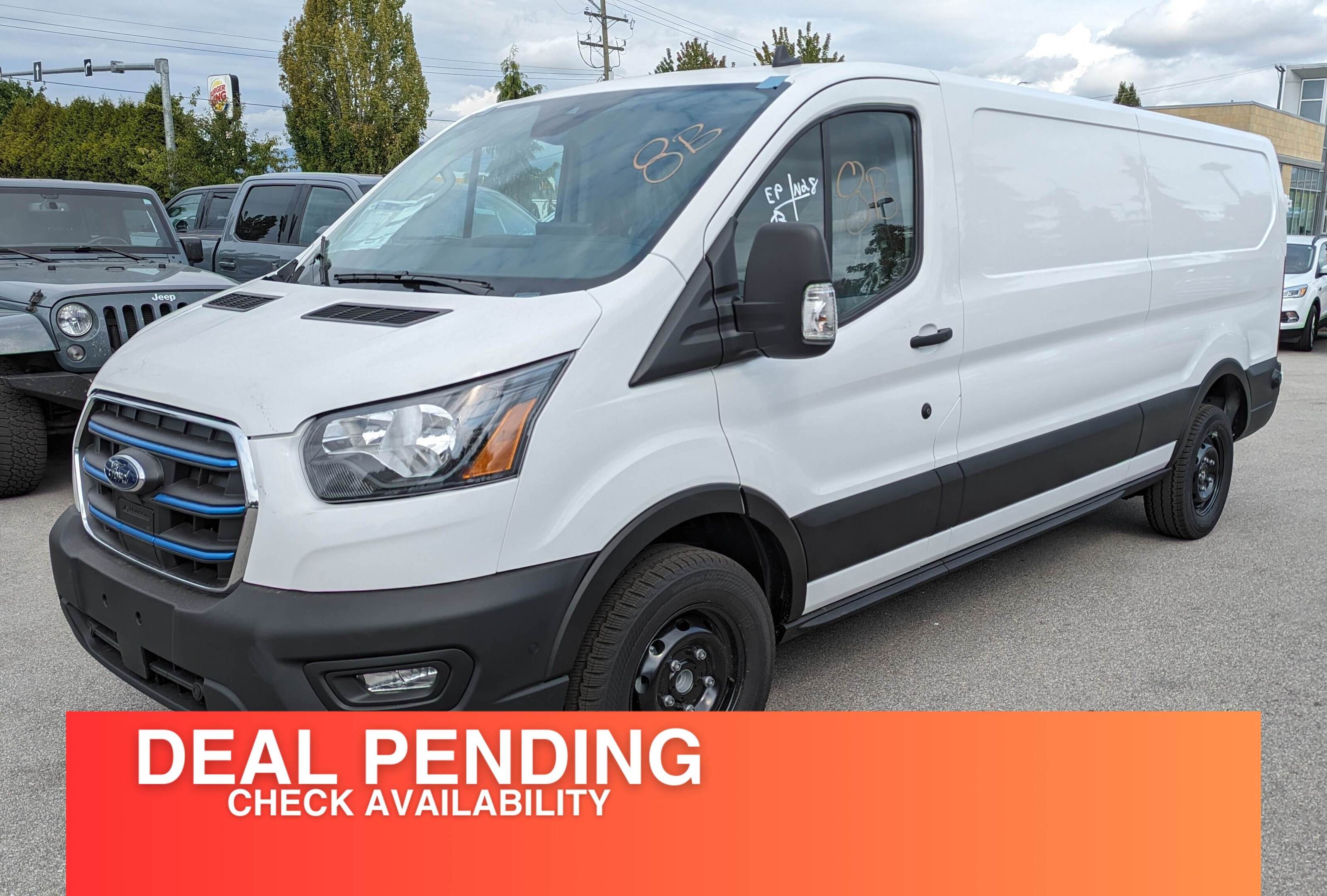 2023 Ford E-Transit Cargo Van Low Roof Cargo - Reverse & Side Sensing System, Na