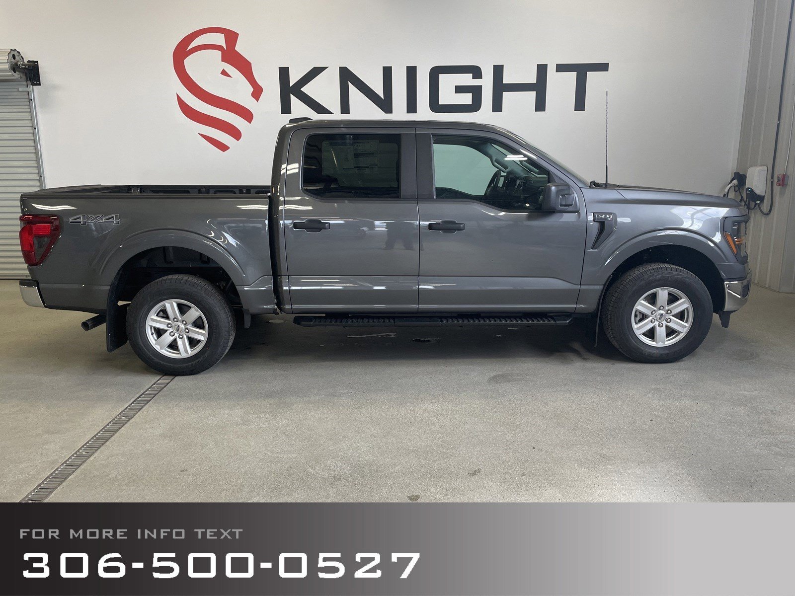 2024 Ford F-150 XL with Front Bench Seat and Rubber Flooring
