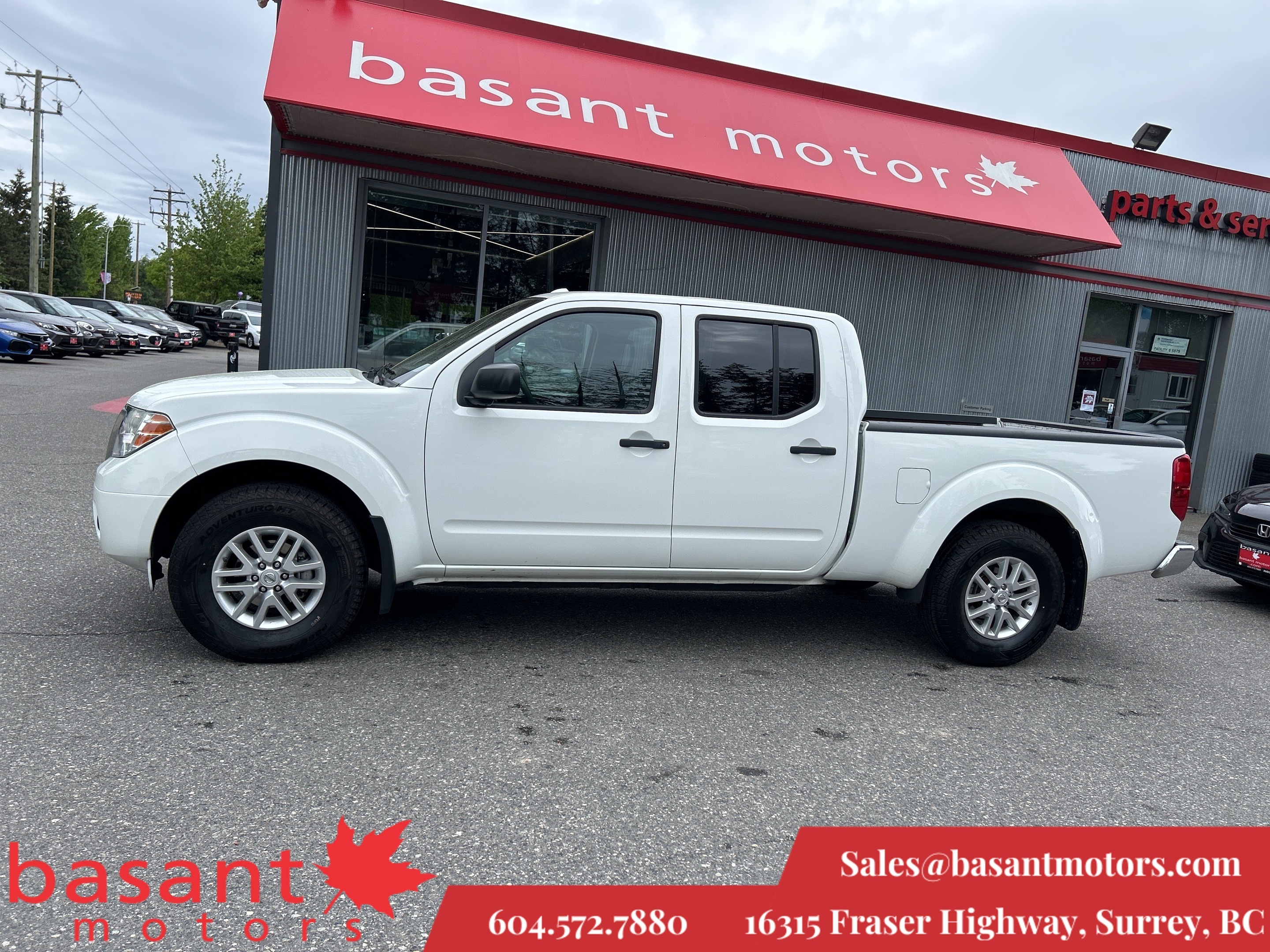 2016 Nissan Frontier LWB, Low KMs, Backup Cam, Alloy Wheels!
