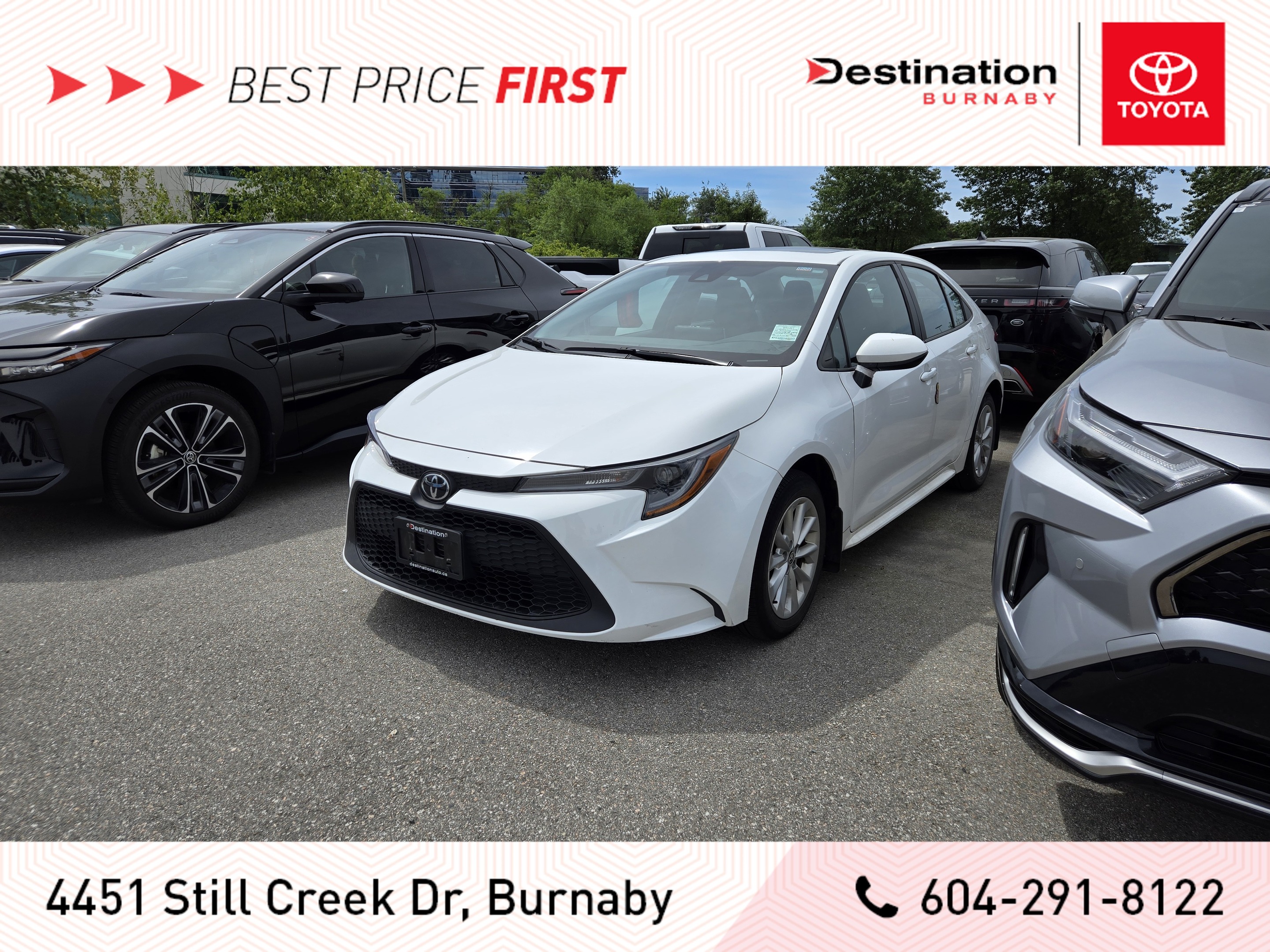 2020 Toyota Corolla LE w/ Upgrade - Local, One Owner, Toyota Certified