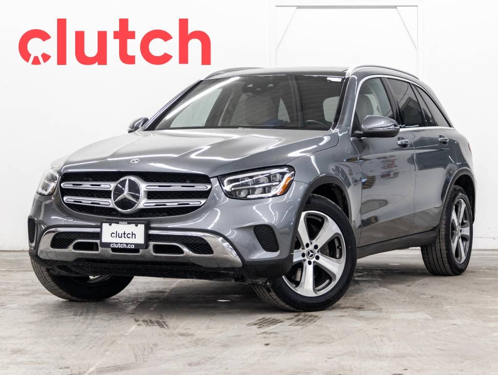 2020 Mercedes-Benz GLC 300 AWD w/ Apple CarPlay & Android Auto, Rearview 