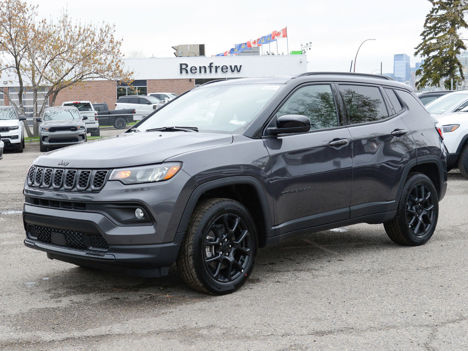 2024 Jeep Compass Altitude 4x4, Pano Sunroof, Remote Start, Heated L