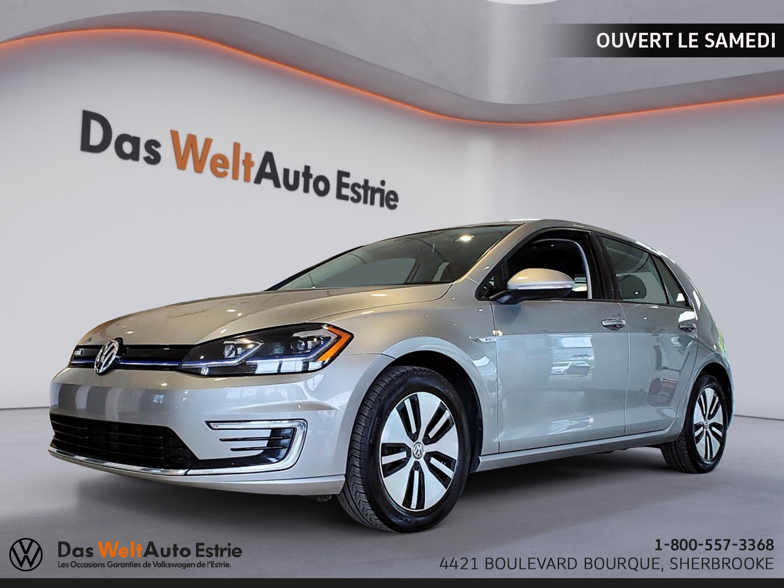 2020 Volkswagen E-Golf COMFORTLINE / 100% ELECTRIQUE / TISSUS / CERTIFIE 