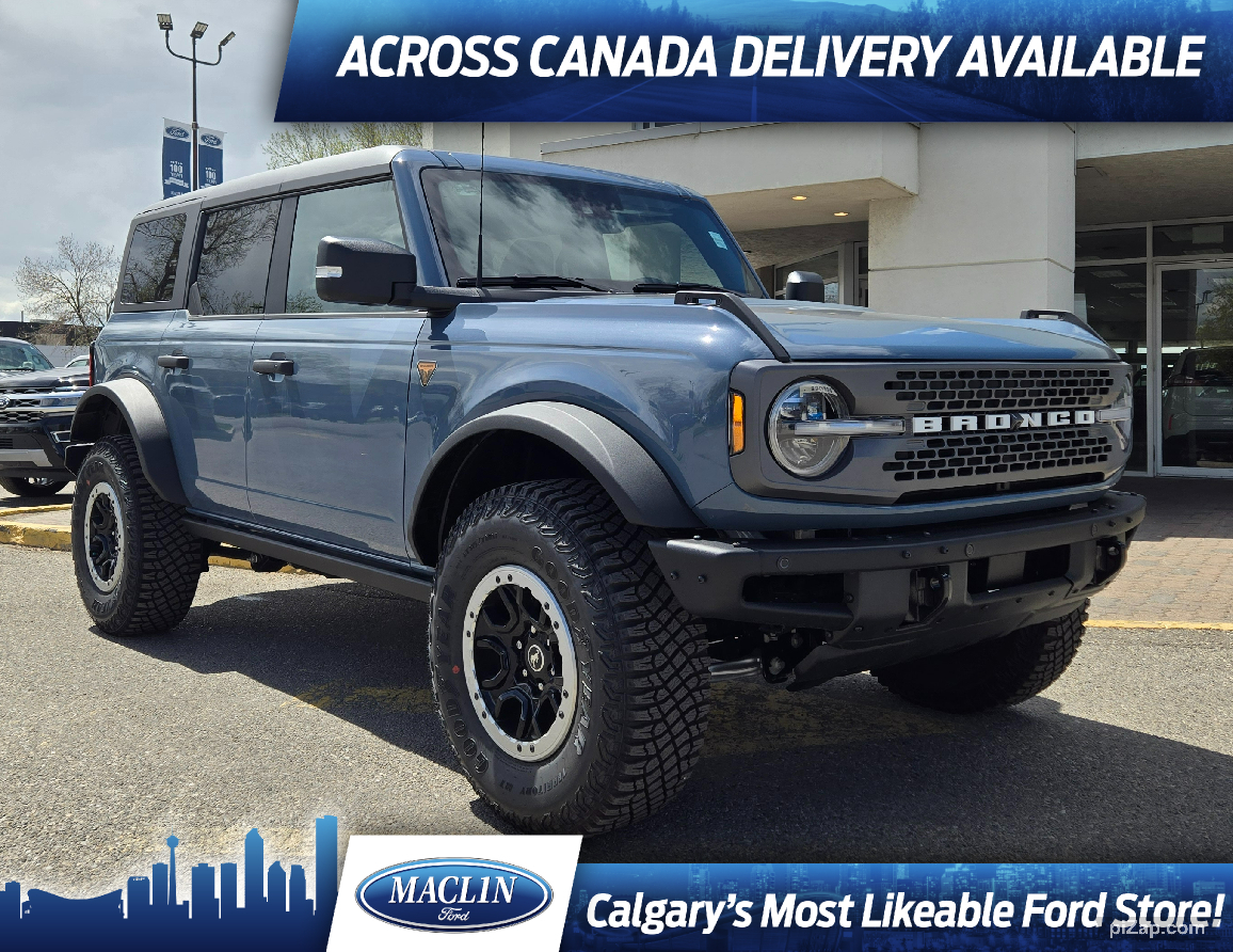 2024 Ford Bronco BADLANDS |  MID PACKAGE | 360 CAM | FORD CO-PILOT 