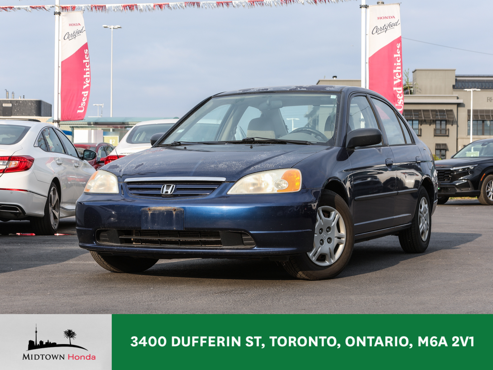 2002 Honda Civic *AS IS*YOU CERTIFY*YOU SAVE*TAKE IT HOME TODAY PRI