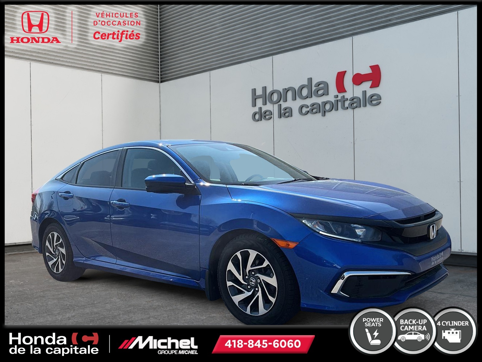 2020 Honda Civic EX CVT *Disponibilité limitée*