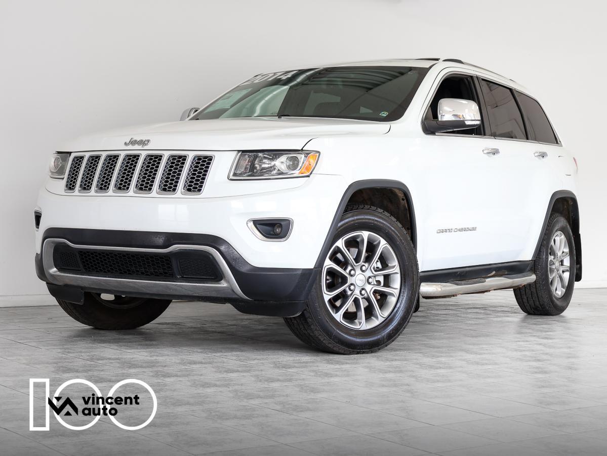 2014 Jeep Grand Cherokee Limited 4x4 TOIT CUIR ÉCRAN TACTILE