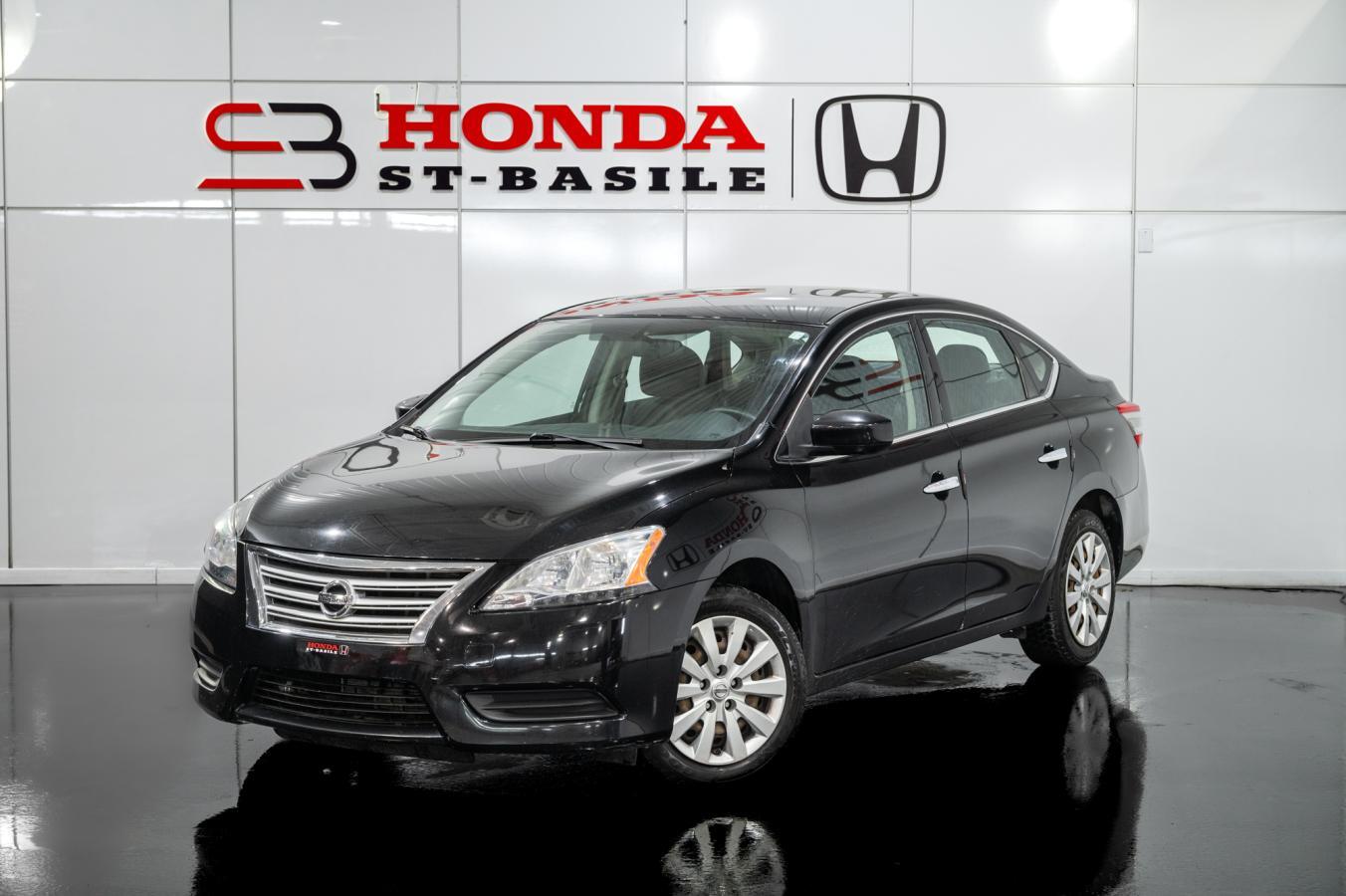 2015 Nissan Sentra S + A/C + CRUISE + BLUETOOTH + MAGS + WOW !!