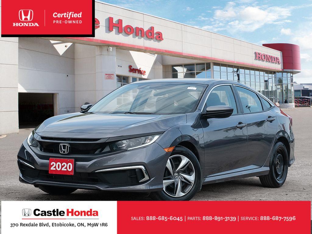 2020 Honda Civic Sedan LX | Honda Sensing | Apple Carplay | Heated Seats