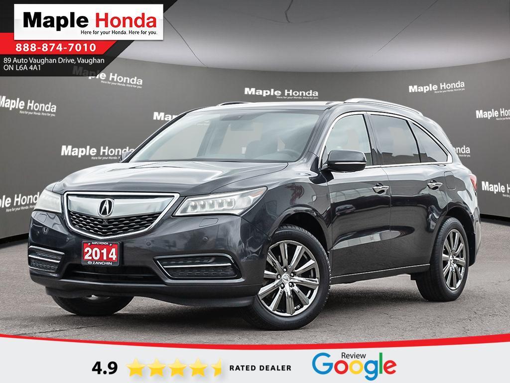 2014 Acura MDX SH-AWD| Leather Seats|DVD| Navigation| One OWner|