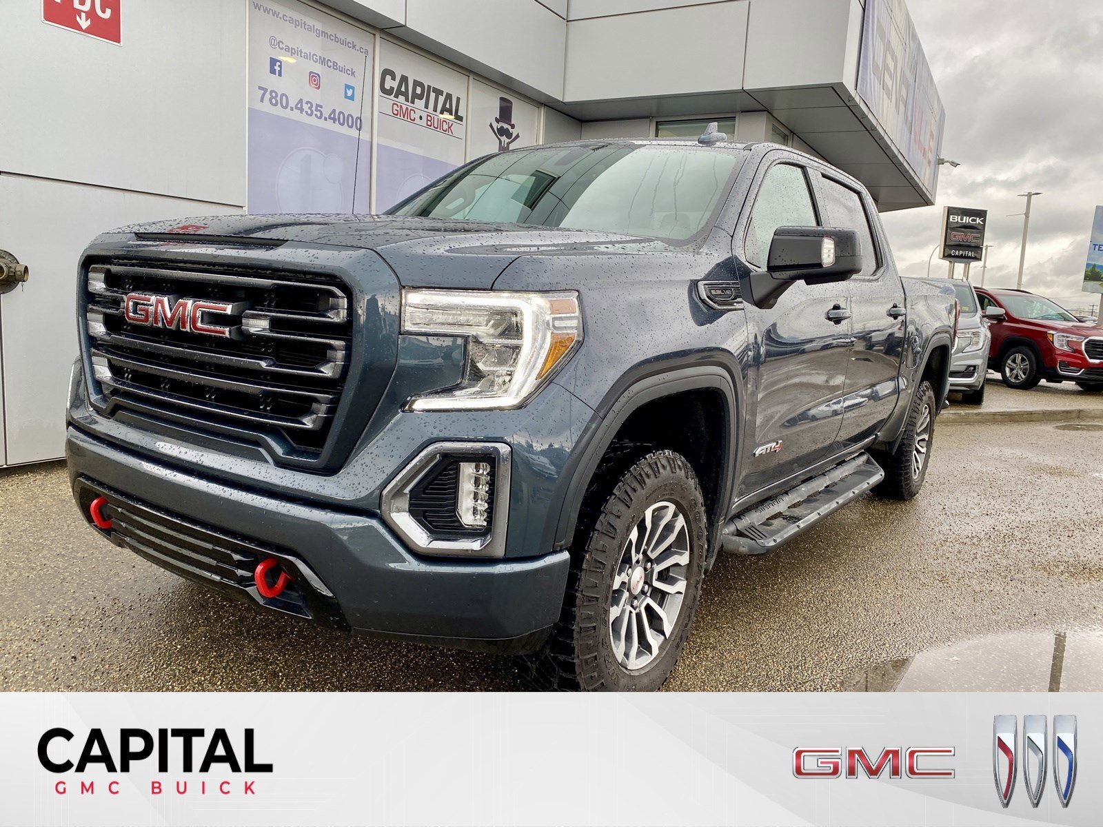 2021 GMC Sierra 1500 Crew Cab AT4 * NAVIGATION * TOW PACKAGE * SUNROOF 