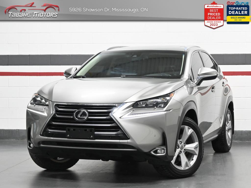 2017 Lexus NX 200t   No Accident Leather Sunroof HUD Navigation Execu